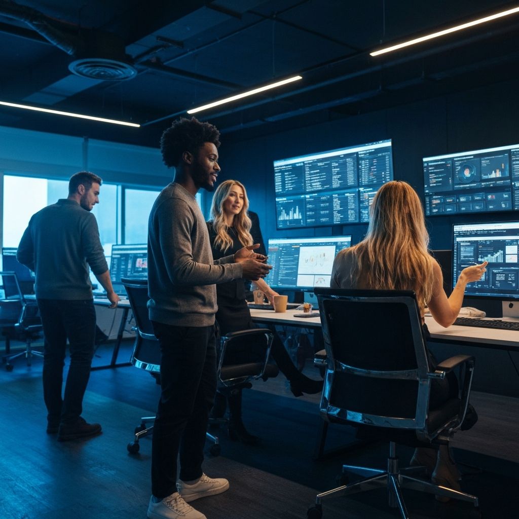 TGAE Group team collaborating on digital strategy